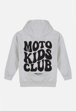 Load image into Gallery viewer, KIDS HOODIE MOTO KIDS CLUB - GREY