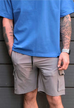 Load image into Gallery viewer, CARGO SHORTS - GREY