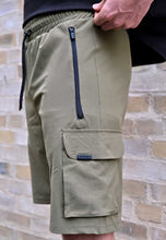 Load image into Gallery viewer, CARGO SHORTS - OLIVE