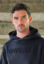 Load image into Gallery viewer, HOODIE EMBOSSED - BLACK