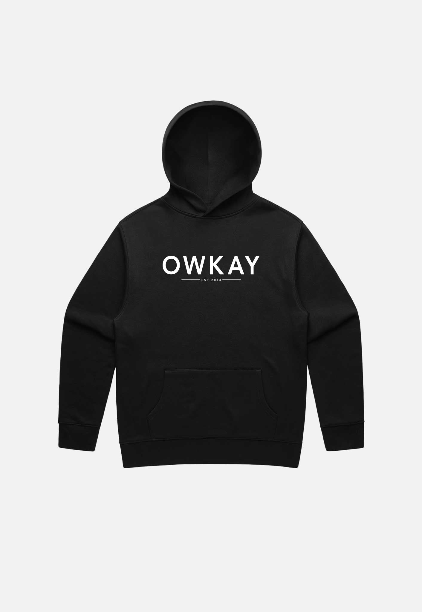 RELAXED HOODIE ORIGINAL - BLACK