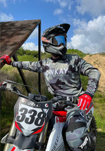 Load image into Gallery viewer, MOTO JERSEY - GREEN CAMO (PRE-ORDER)