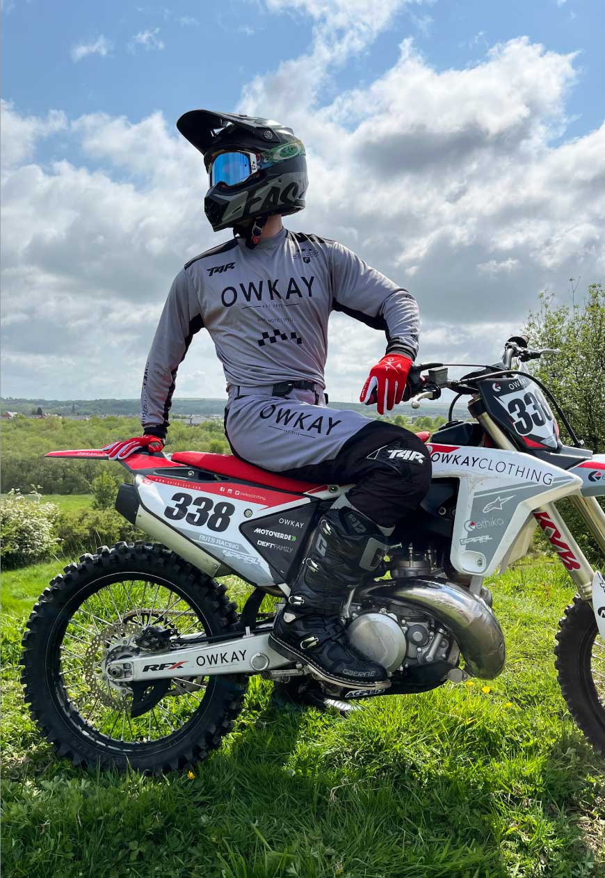 MOTO PANTS - GREY (IN STOCK)