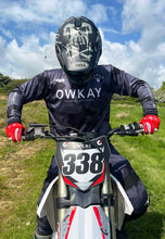 Load image into Gallery viewer, MOTO PANTS - GREY CAMO (IN STOCK)