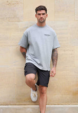 Load image into Gallery viewer, OVERSIZED T-SHIRT BRAND - HEATHER GREY