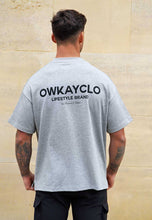 Load image into Gallery viewer, OVERSIZED T-SHIRT BRAND - HEATHER GREY