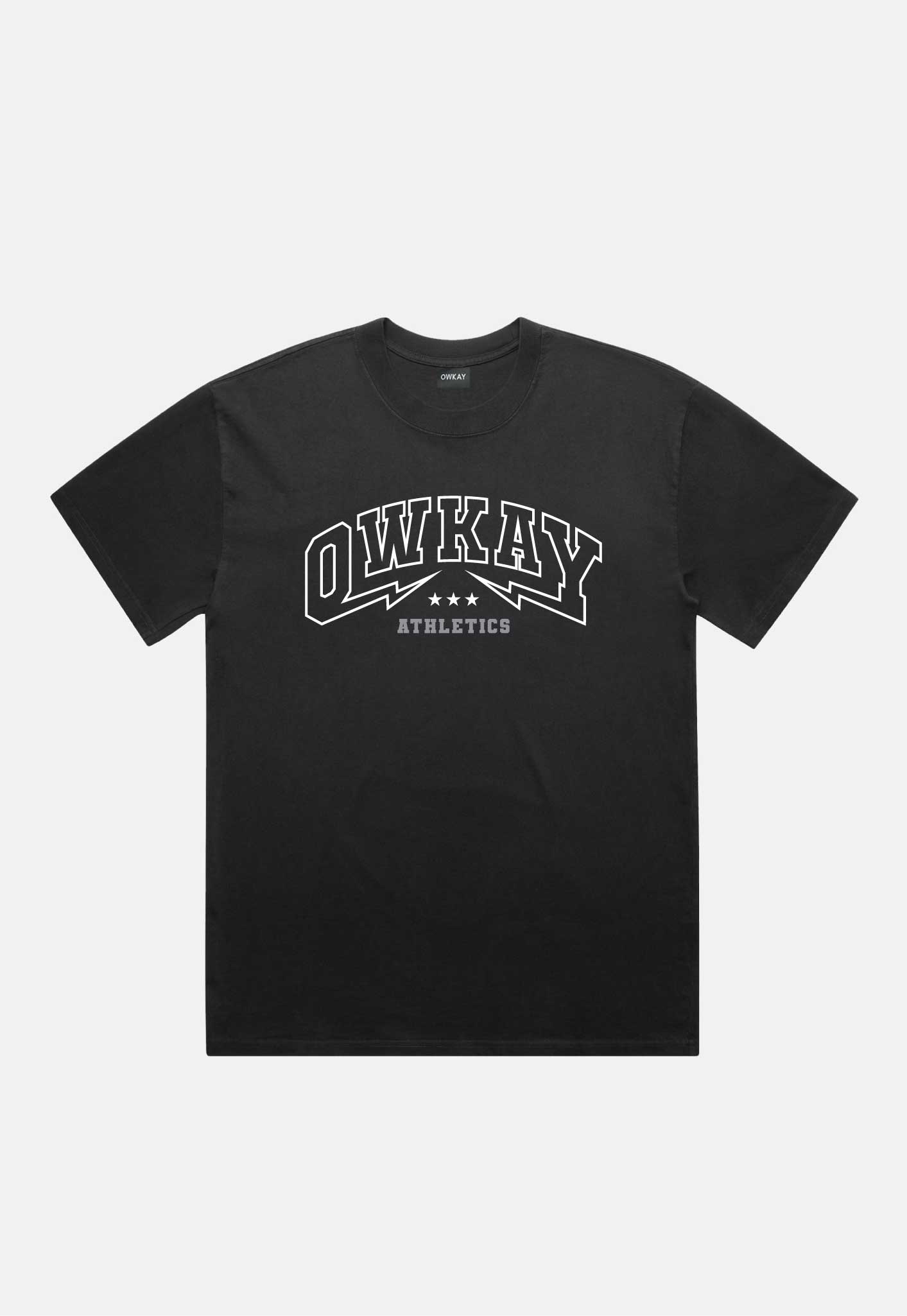 RELAXED T-SHIRT VAULT - FADED BLACK