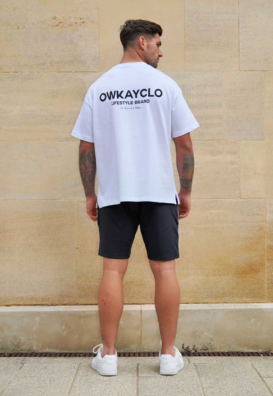 SWEATSHORTS POLY - BLACK