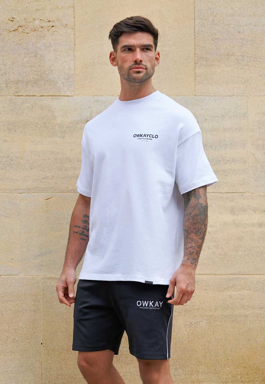 SWEATSHORTS POLY - BLACK