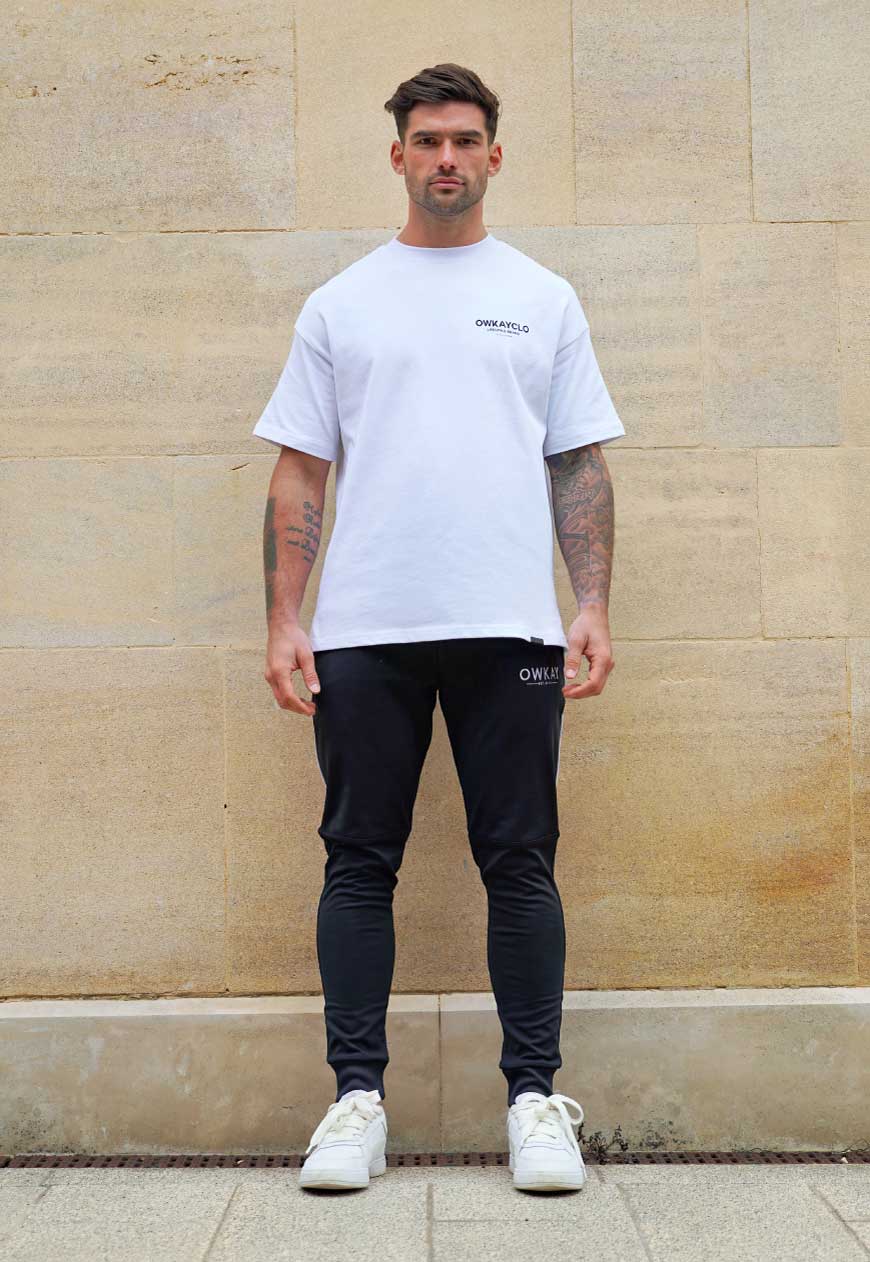 SWEATPANTS POLY - BLACK