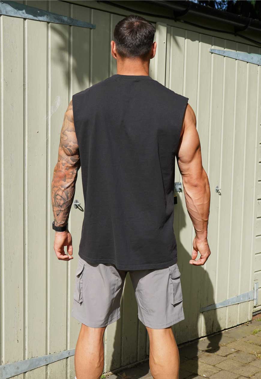 RELAXED TANK ORIGINAL - FADED BLACK