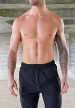 Load image into Gallery viewer, TRACK PANTS - BLACK