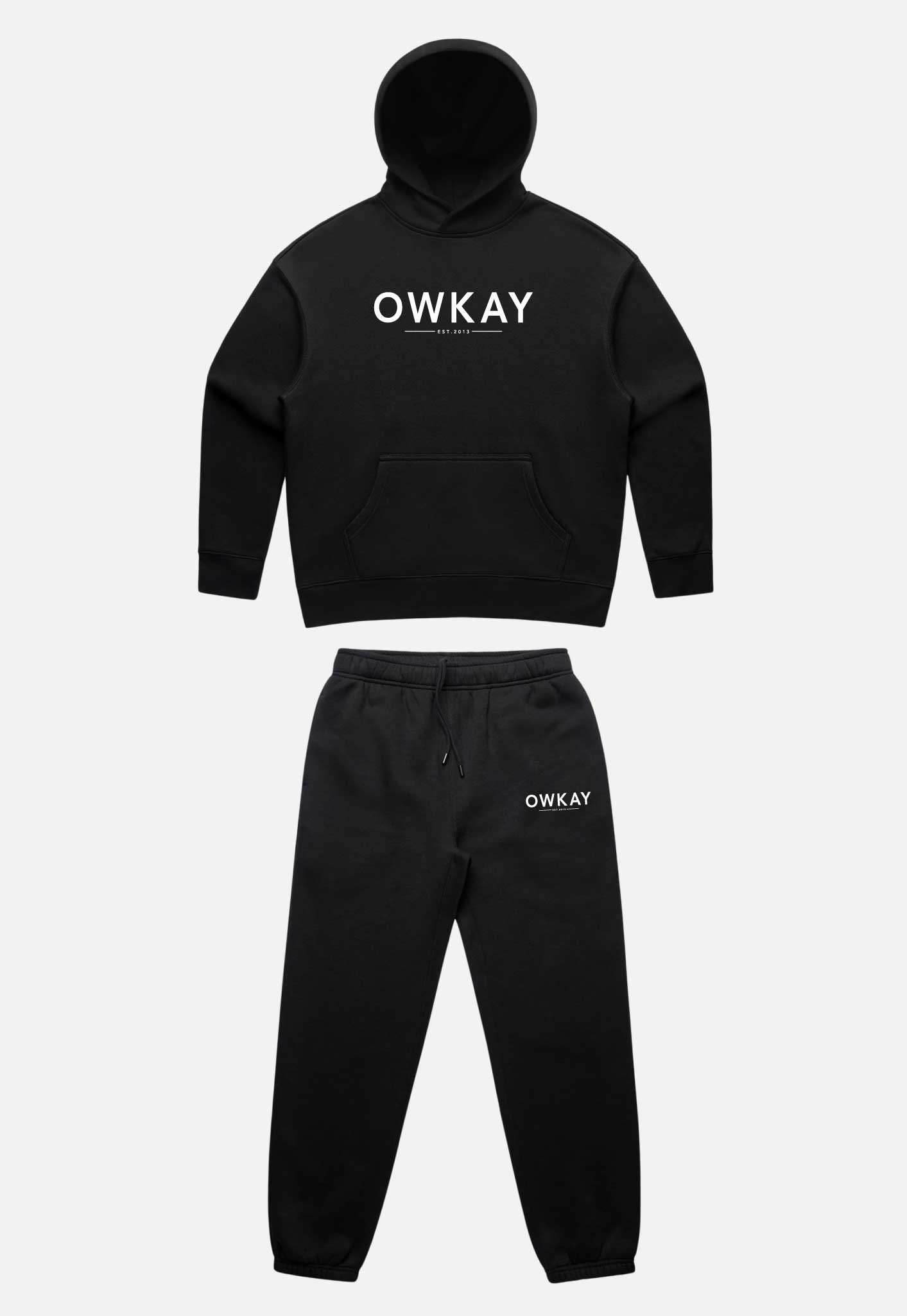 WOMENS TRACKSUIT ORIGINAL - BLACK (SAVE £5)