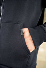 Load image into Gallery viewer, ZIP UP HOODIE - BLACK