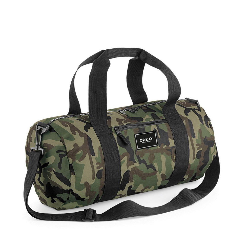 BARREL BAG CAMO GREEN