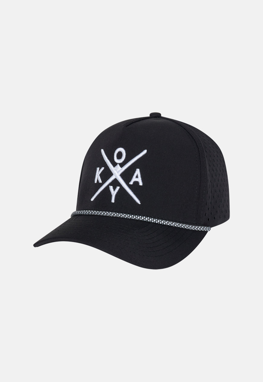 TRUCKER HAT CO BLACK