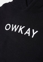 Load image into Gallery viewer, SHERPA FLEECE HOODIE - BLACK