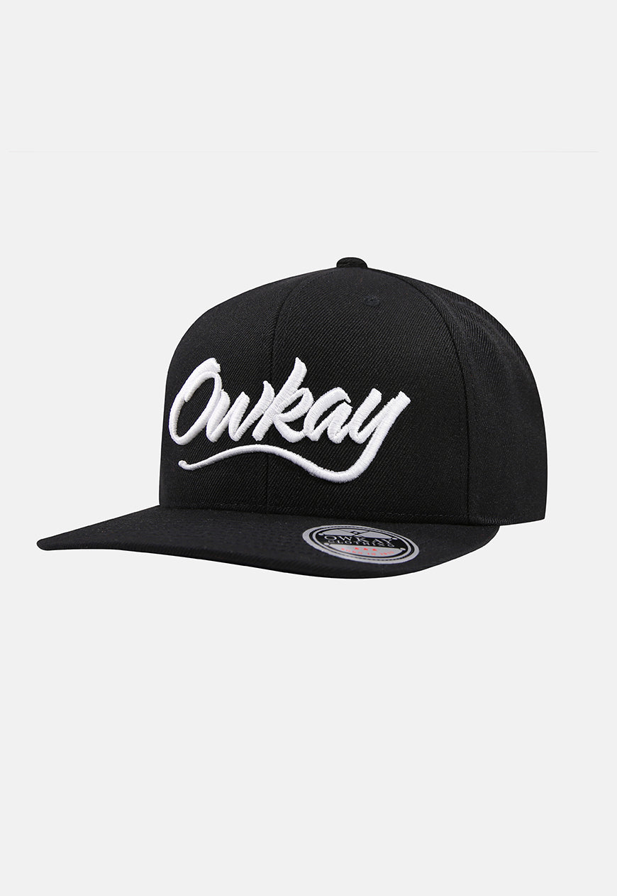 SNAPBACK HAT BLACK