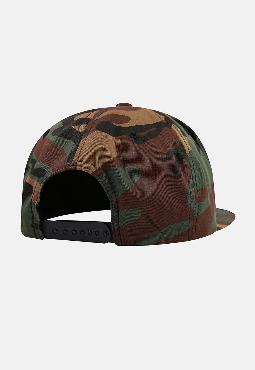 SNAPBACK HAT CAMO GREEN