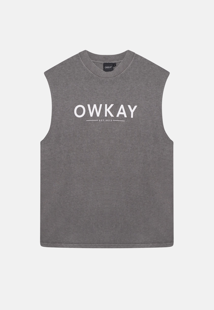 RELAXED TANK ORIGINAL - FADED GREY