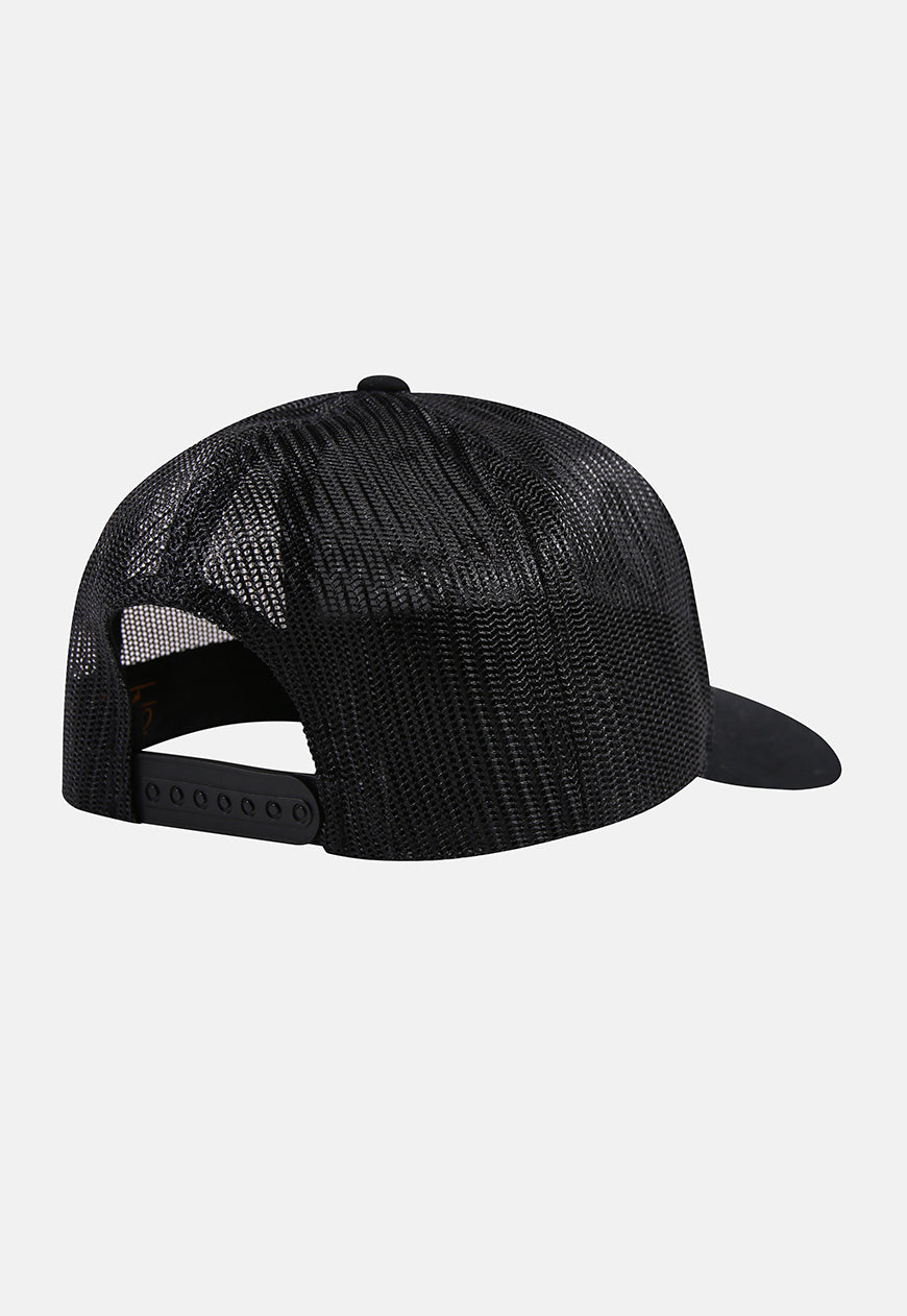 TRUCKER HAT BLACKOUT