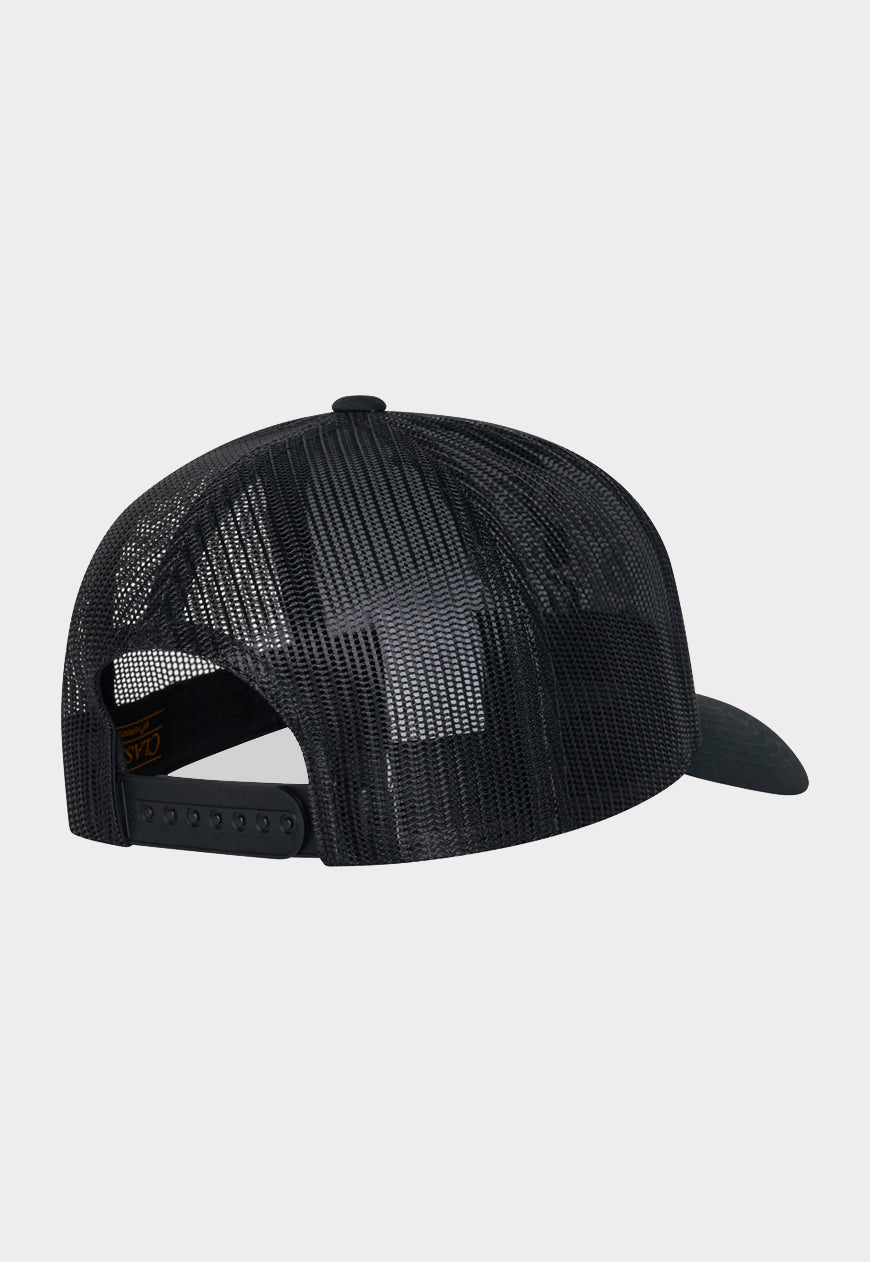 TRUCKER HAT MOTO DADS CLUB BLACK