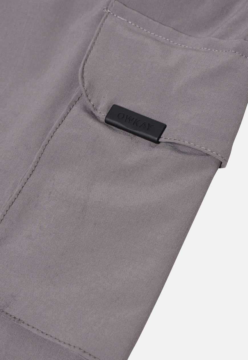 CARGO PANTS - GREY