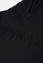 Load image into Gallery viewer, HOODIE EMBOSSED - BLACK