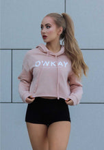 Load image into Gallery viewer, CROPPED HOODIE - PEACH