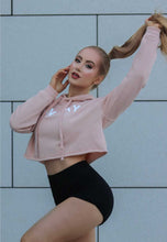 Load image into Gallery viewer, CROPPED HOODIE - PEACH