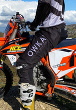 Load image into Gallery viewer, MOTO PANTS - BLACK & GREY (PRE-ORDER)