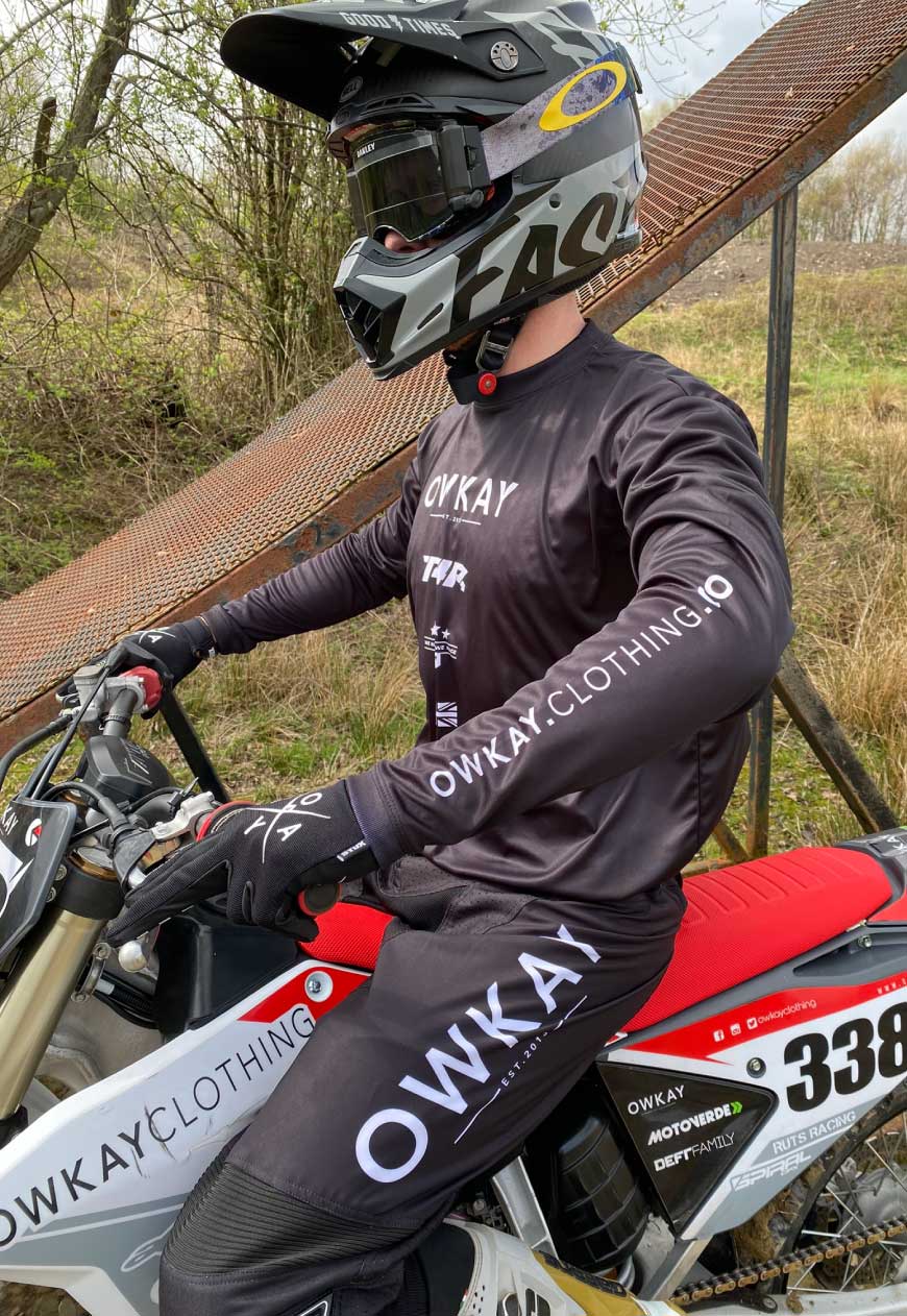 MOTO JERSEY - BLACKOUT (PRE-ORDER)