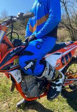 Load image into Gallery viewer, MOTO JERSEY - BLUE & BLACK (PRE-ORDER)