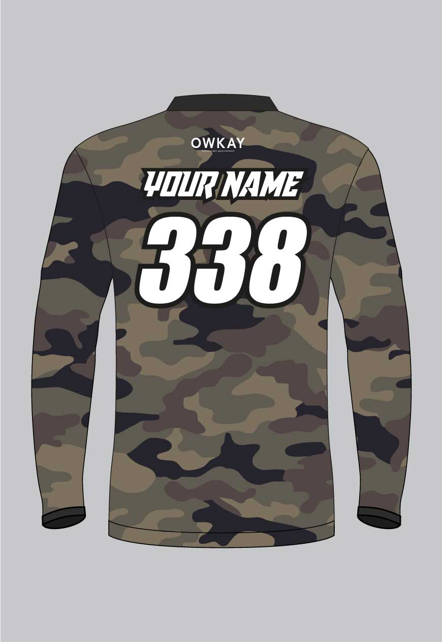 MOTO JERSEY - GREEN CAMO (PRE-ORDER)