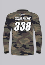 Load image into Gallery viewer, MOTO JERSEY - GREEN CAMO (PRE-ORDER)