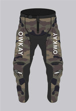Load image into Gallery viewer, MOTO PANTS - GREEN CAMO (PRE-ORDER)