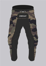 Load image into Gallery viewer, MOTO PANTS - GREEN CAMO (PRE-ORDER)
