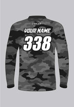 Load image into Gallery viewer, MOTO JERSEY - GREY CAMO (PRE-ORDER)