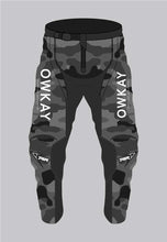 Load image into Gallery viewer, MOTO PANTS - GREY CAMO (PRE-ORDER)
