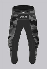 Load image into Gallery viewer, MOTO PANTS - GREY CAMO (PRE-ORDER)