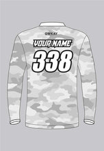 Load image into Gallery viewer, MOTO JERSEY - SNOW CAMO (PRE-ORDER)