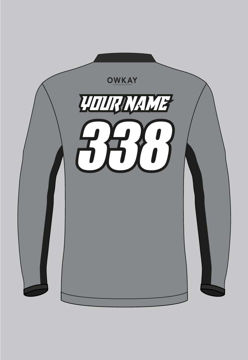 MOTO JERSEY - GREY (PRE-ORDER)