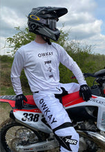 Load image into Gallery viewer, MOTO PANTS - WHITE (PRE-ORDER)