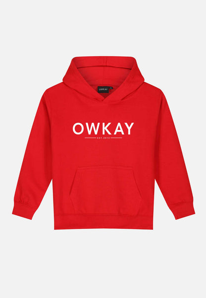 KIDS HOODIE ORIGINAL - RED