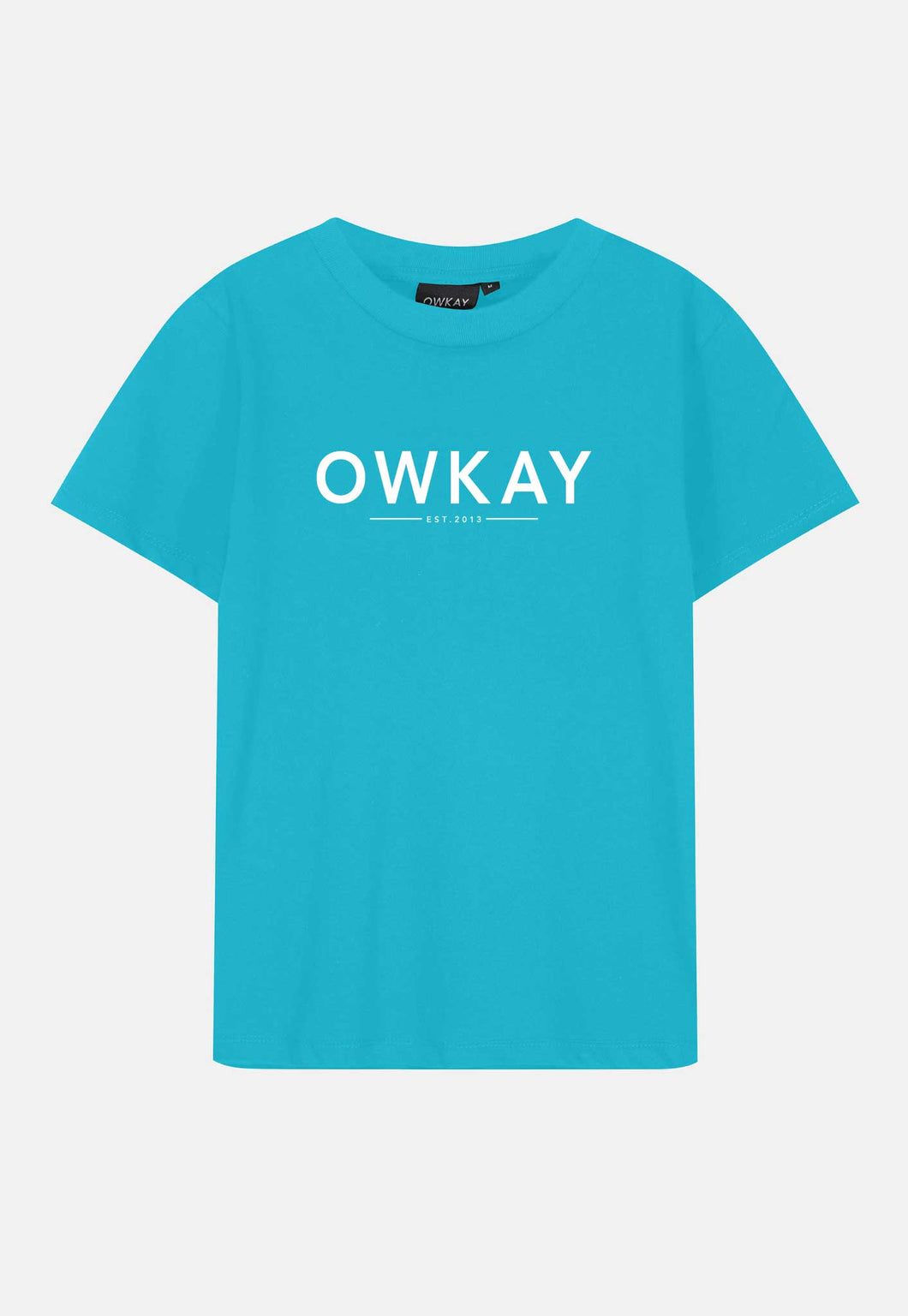 KIDS T-SHIRT ORIGINAL - AQUA BLUE