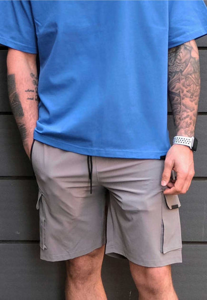 CARGO SHORTS - GREY
