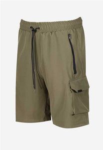 CARGO SHORTS - OLIVE