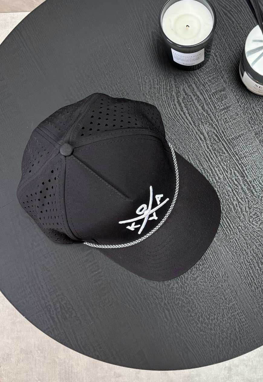 TRUCKER HAT CO BLACK