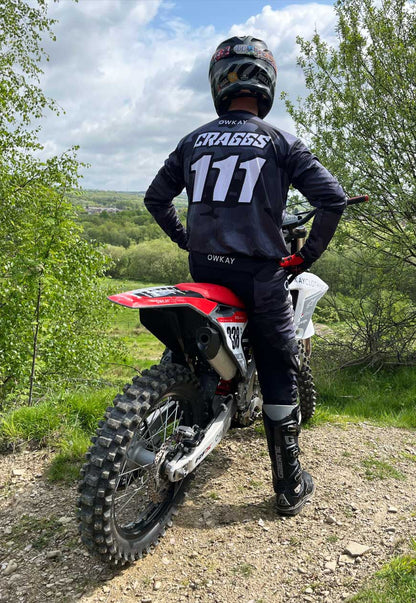 MOTO PANTS - GREY CAMO (IN STOCK)