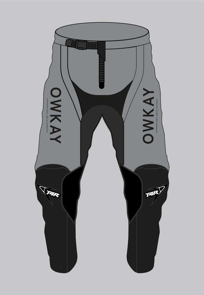 MOTO PANTS - GREY (IN STOCK)
